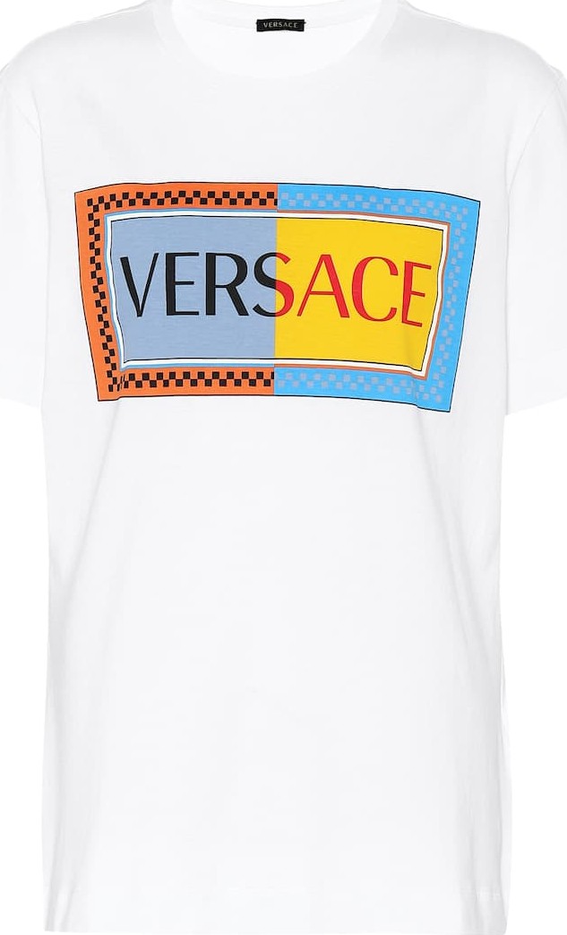 Versace Vintage Logo cotton T-shirt