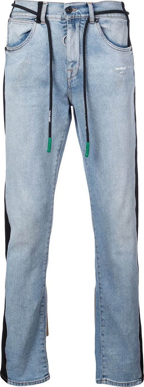 Off White Side panel jeans