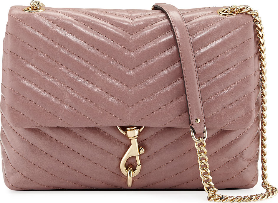 Rebecca Minkoff Edie Quilted Leather Flap Shoulder Bag