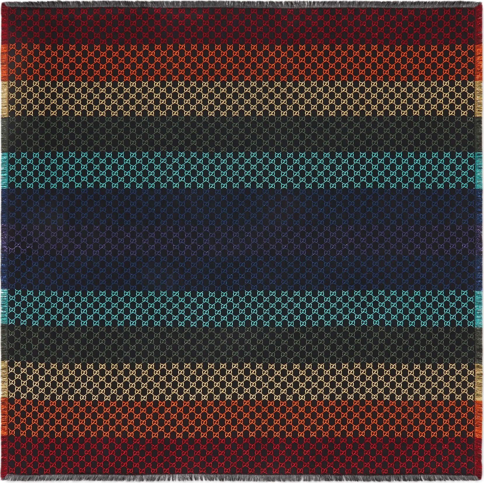 Gucci Summer Metallic Jacquard Shawl