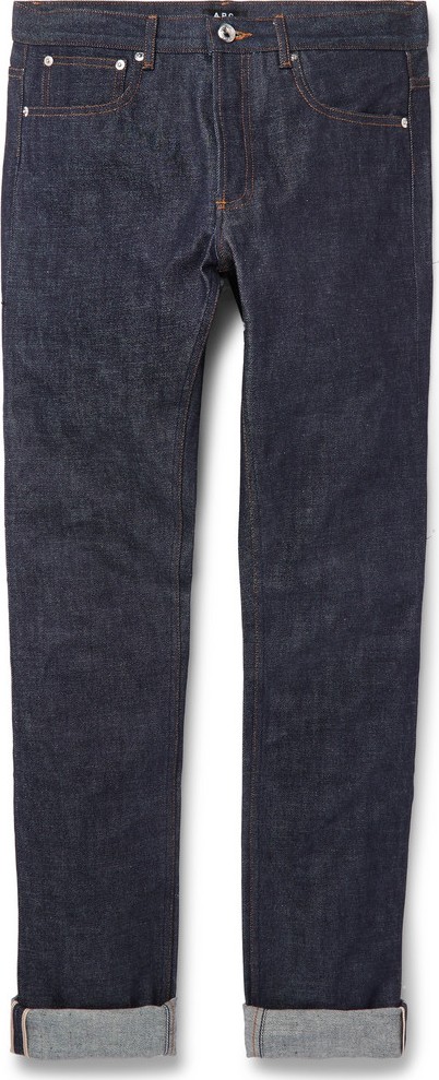 A.P.C. Petit Standard Slim-Fit Dry Selvedge Denim Jeans