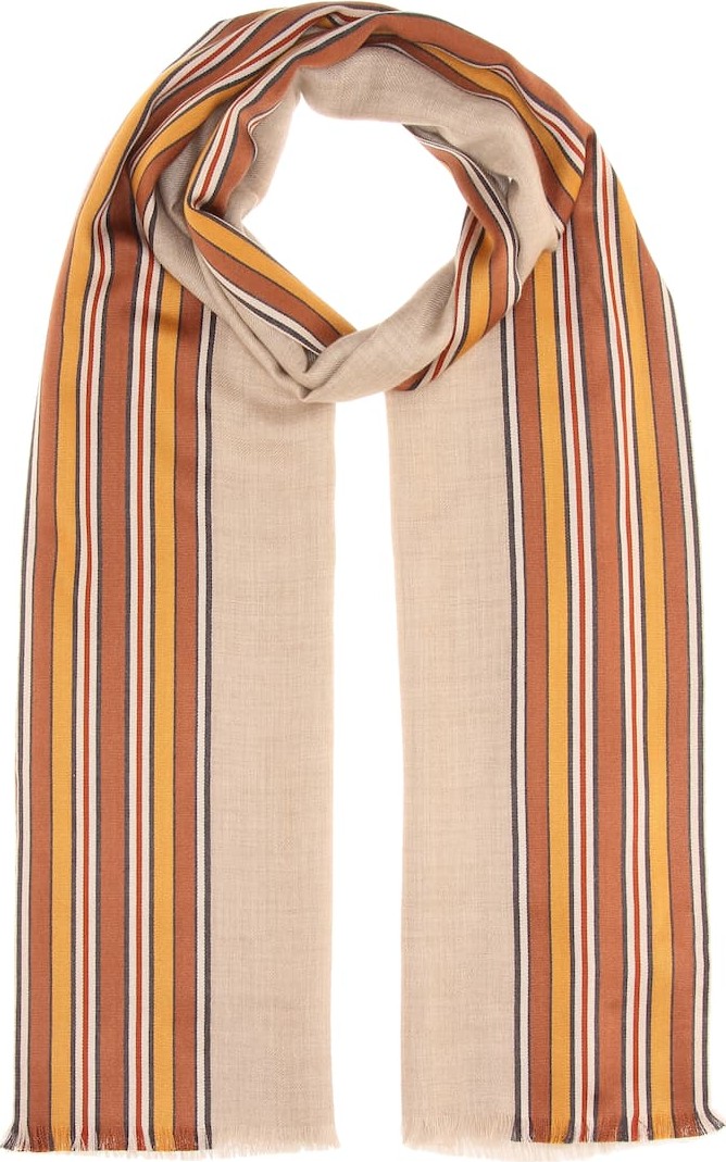 Loro Piana The Suitcase Stripe scarf
