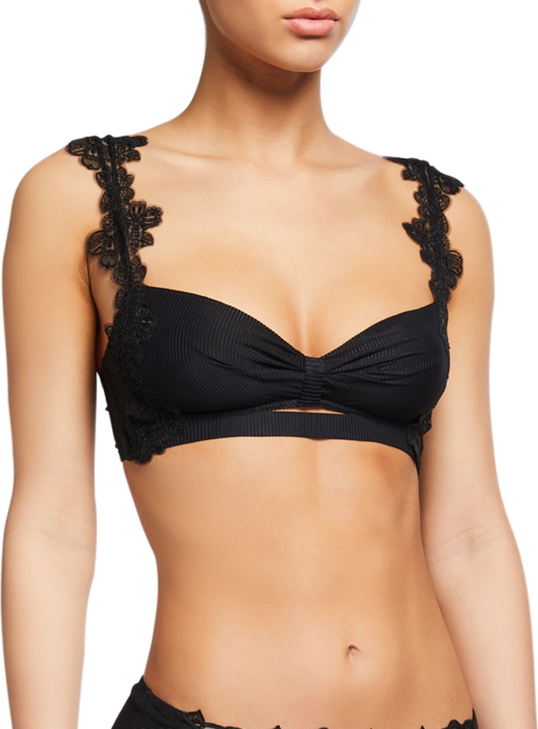La Perla Anastasia Lace-Trim Soft Bra