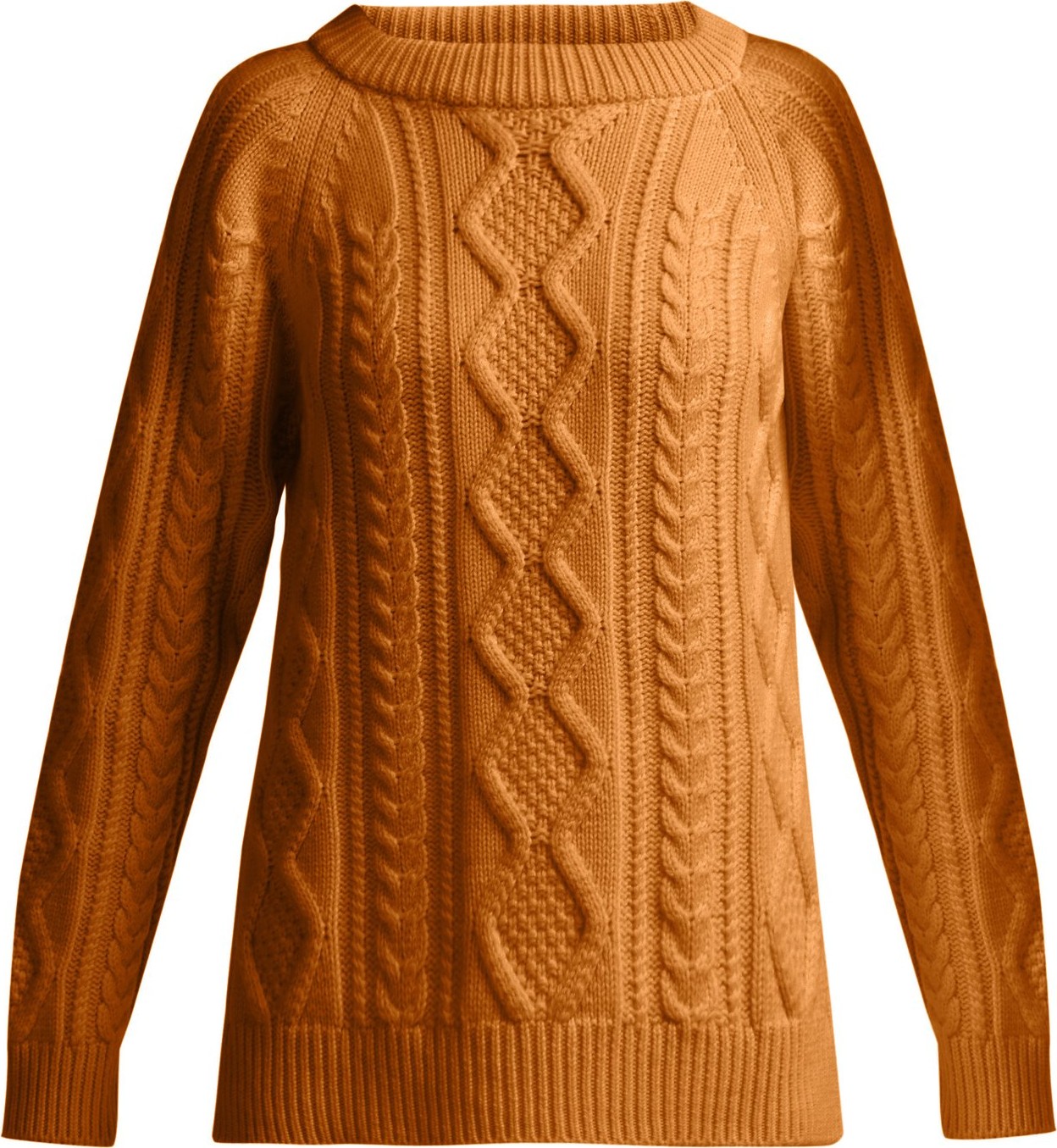 Queene and Belle Clara cable-knit cashmere sweater
