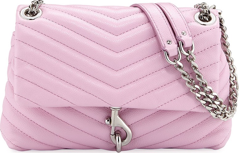 Rebecca Minkoff Edie Quilted Leather Flap Crossbody Bag