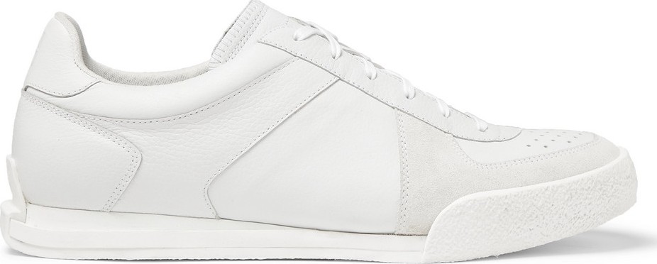 Givenchy Set3 Full-Grain Leather and Suede Sneakers