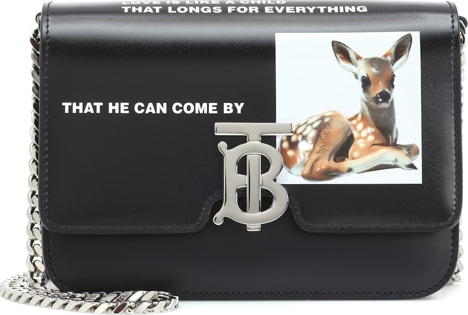 Burberry London England Small TB leather shoulder bag