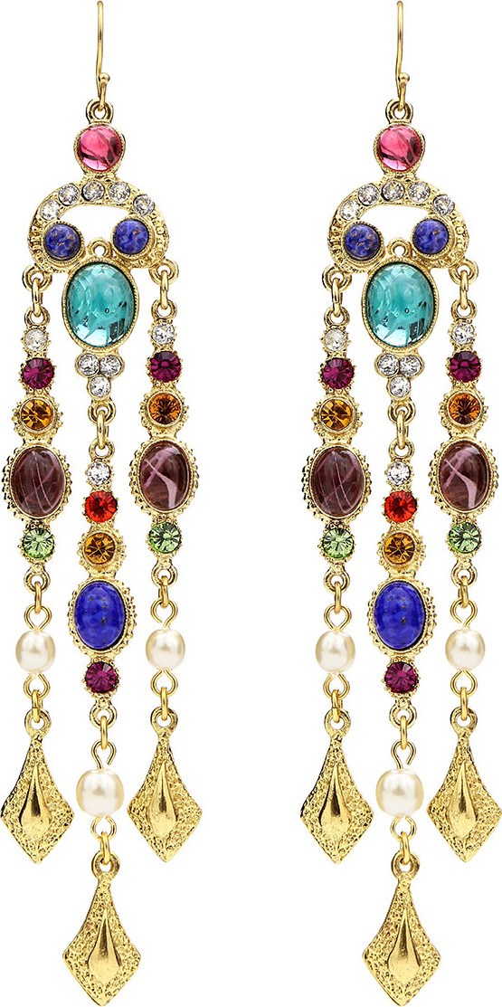Ben-Amun Multicolor Dangle Drop Earrings