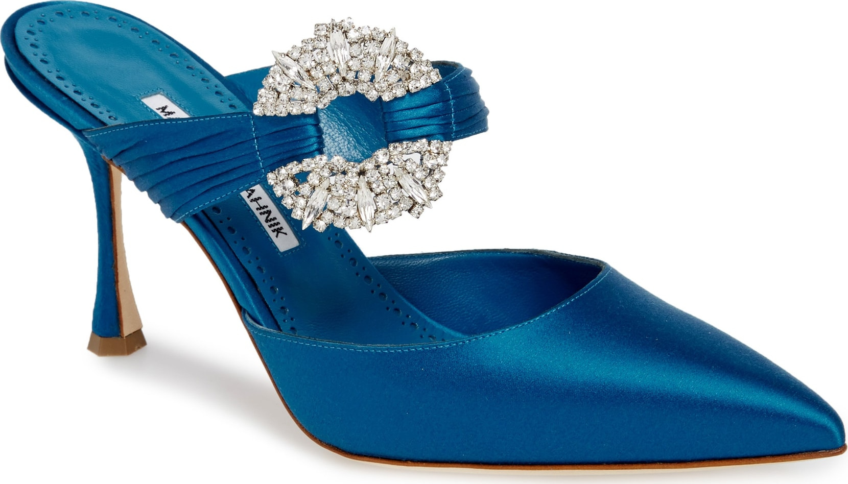 Manolo Blahnik Maidugur Jewel Mule