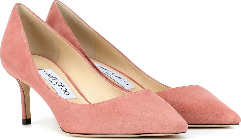 Jimmy Choo Romy 65 suede pumps