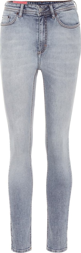Acne Studios Blå Konst Peg high-rise skinny jeans