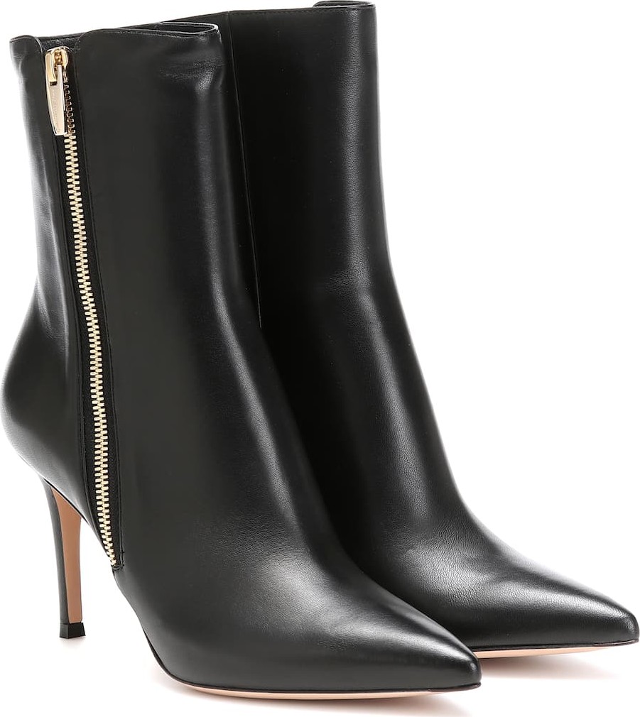 Gianvito Rossi Leather ankle boots