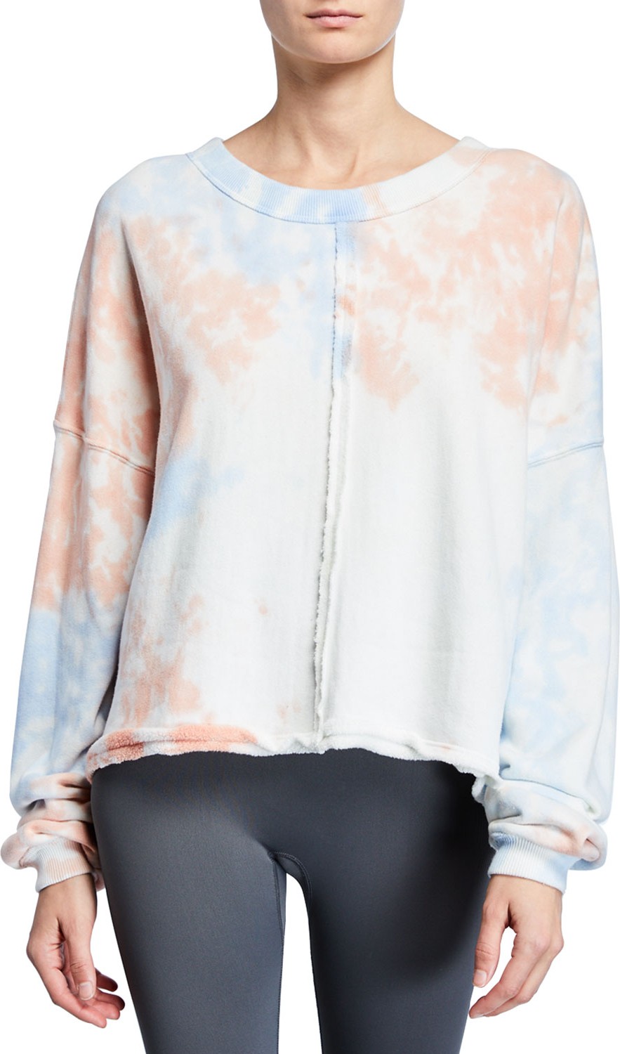 Spiritual Gangster Matya Tie-Dye Swing Sweatshirt