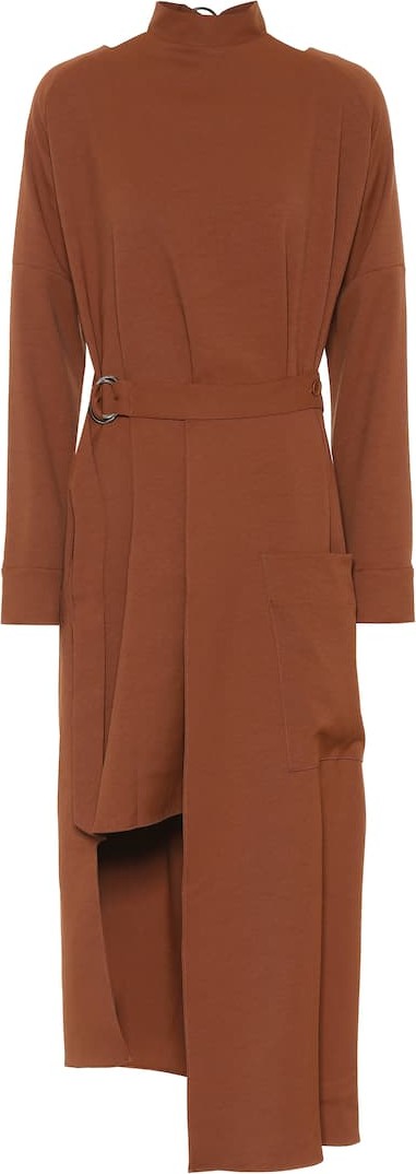 Tibi Asymmetric midi dress