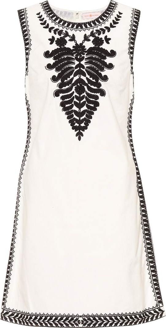 Tory Burch Embroidered cotton dress
