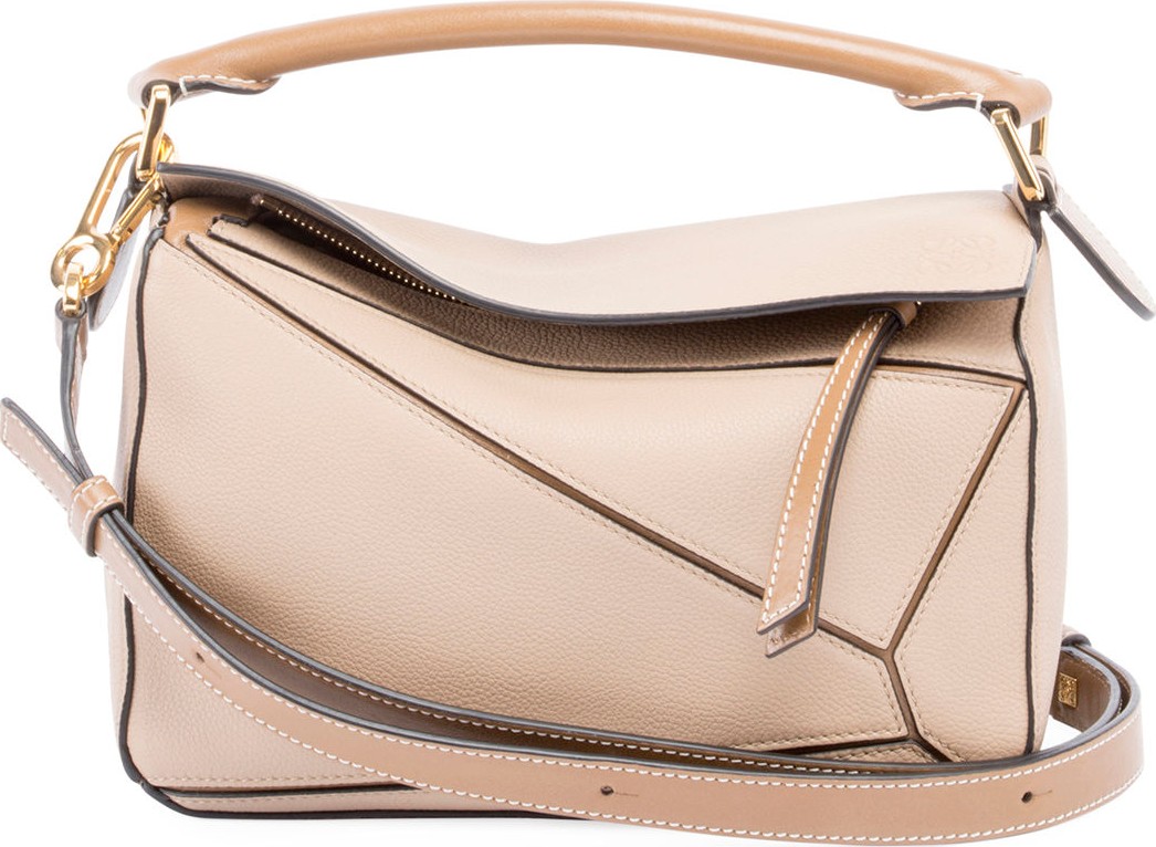 LOEWE Puzzle Small Leather Satchel Bag