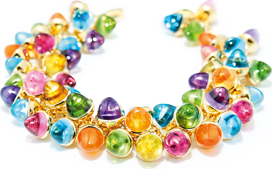 Tamara Comolli Mikado Flamenco Candy Cabochon Bracelet