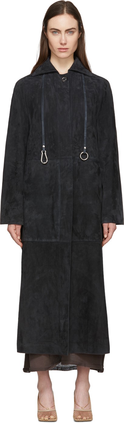 Lemaire Black Suede Jacket