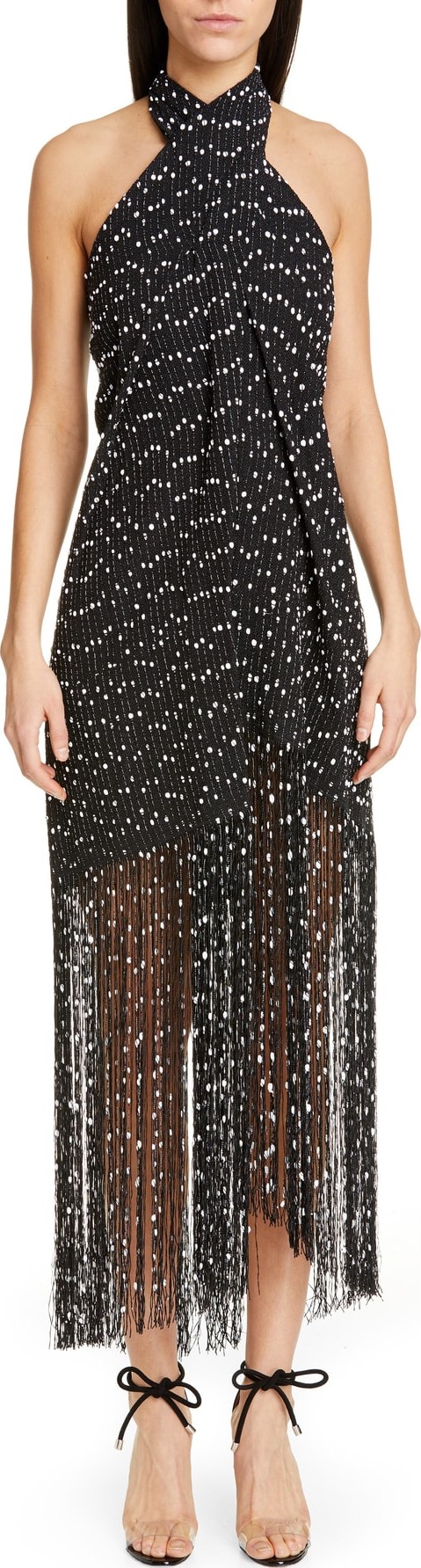 Jacquemus La Robe Cortese Halter Dress