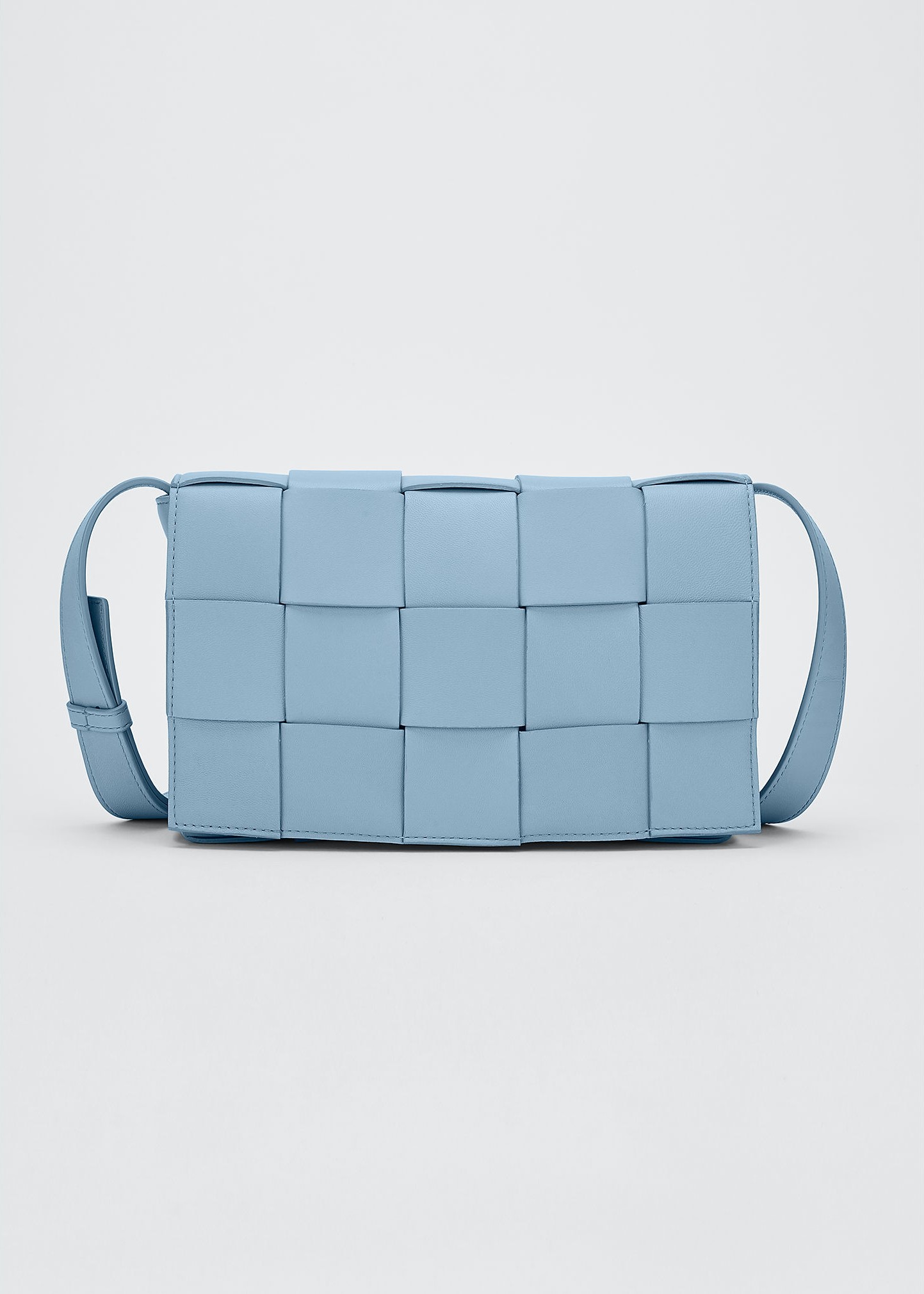 Bottega Veneta Cassette Woven Napa Crossbody Bag