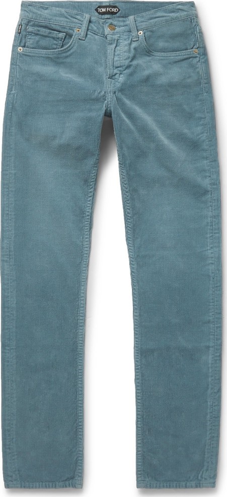 TOM FORD Skinny-Fit Cotton-Corduroy Trousers