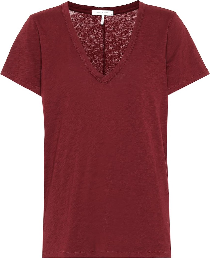 Rag & Bone The Vee cotton T-shirt
