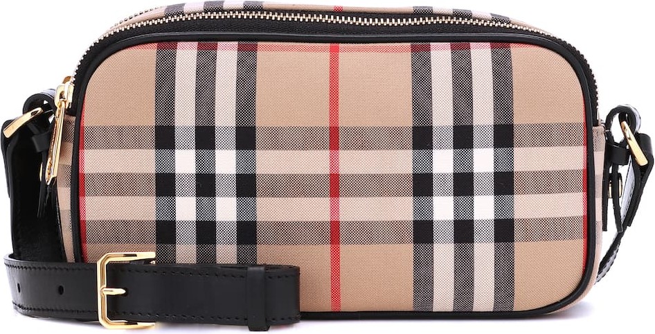 Burberry London England Camera Micro Vintage Check belt bag