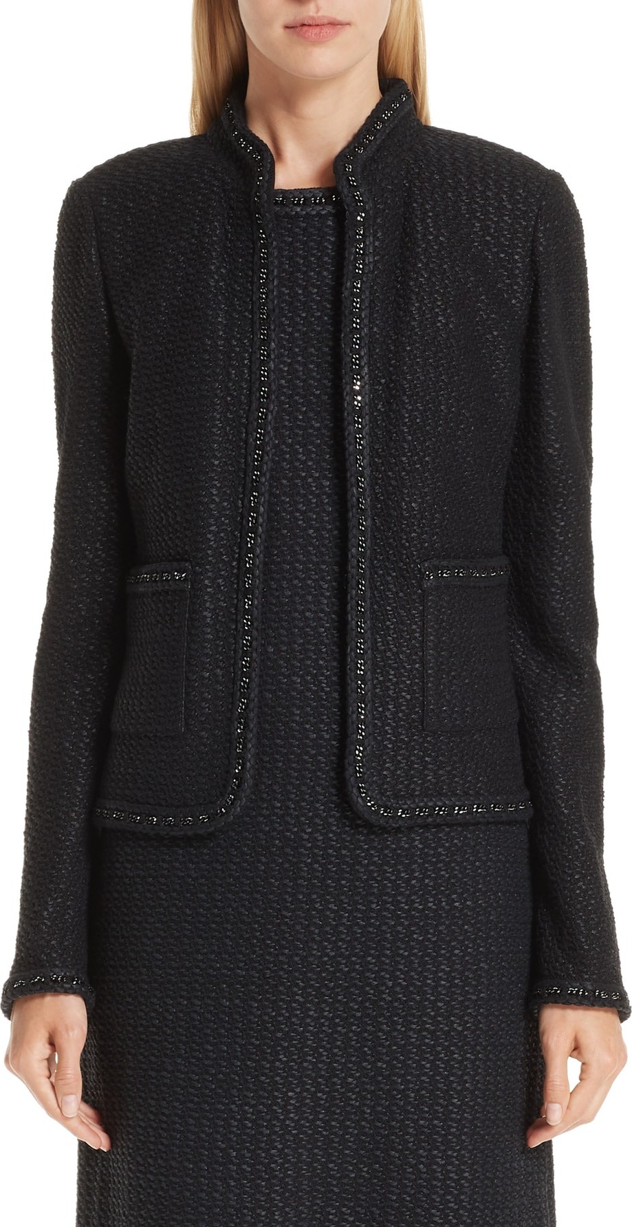 St. John Adina Knit Short Jacket