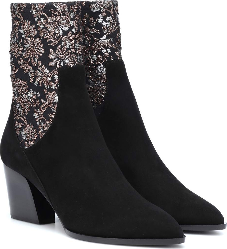 Pierre Hardy Rodeo suede ankle boots