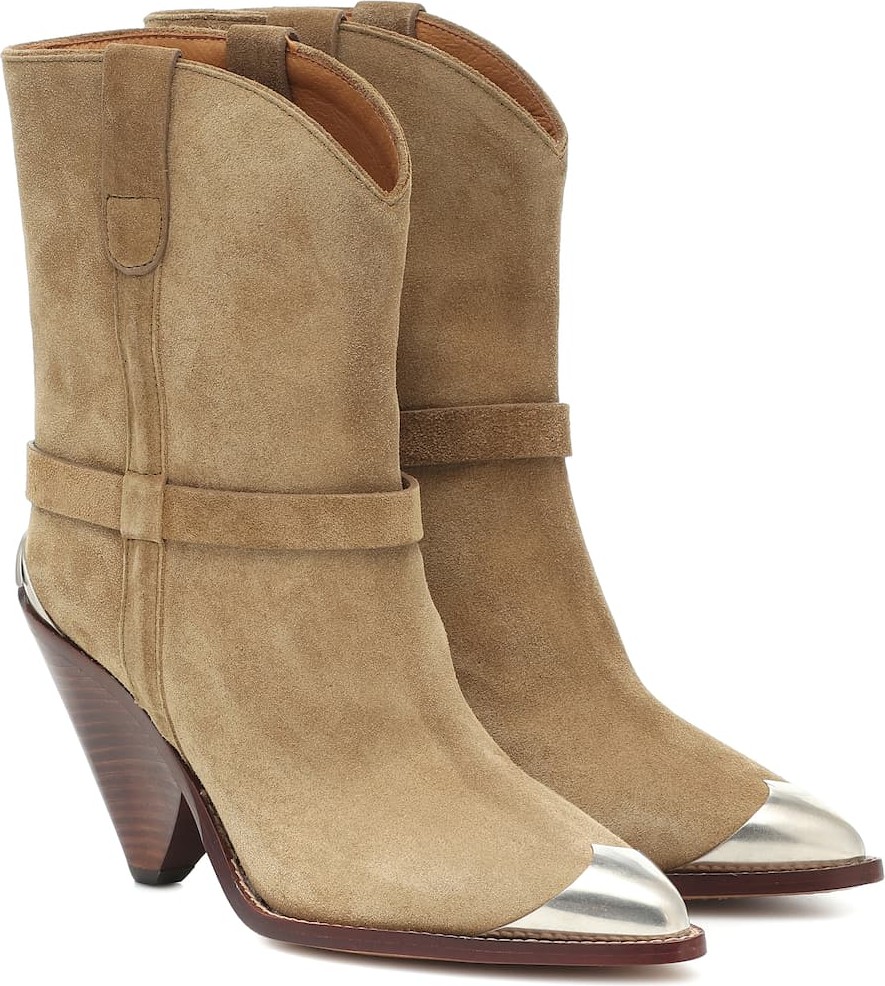 Isabel Marant Lamsy suede ankle boots