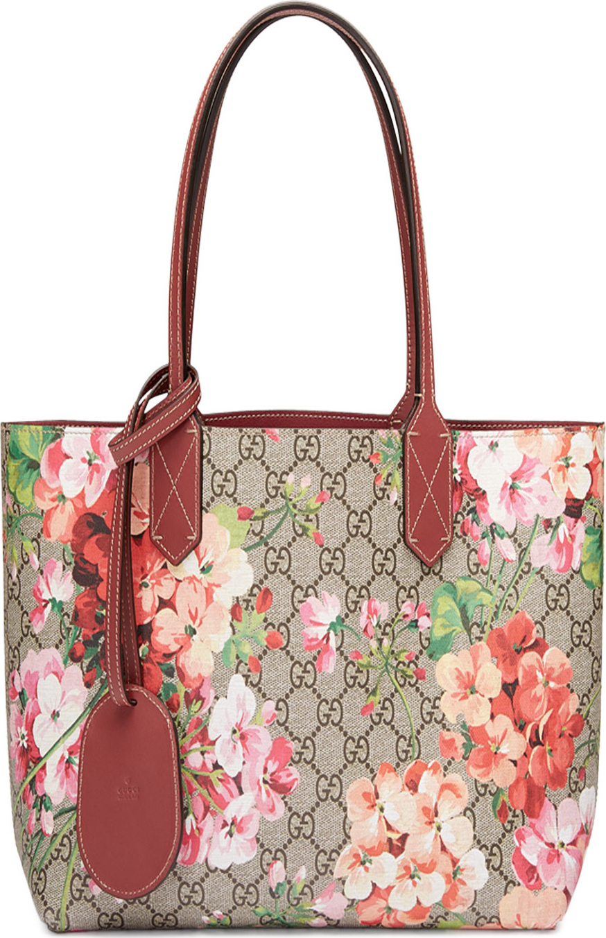 Gucci GG Blooms Reversible Small Tote Bag