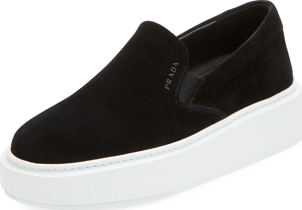 Prada Sport Suede Slide Sneakers