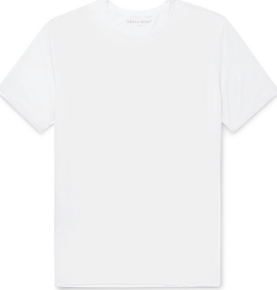 Derek Rose Basel Stretch-Micro Modal Jersey T-Shirt