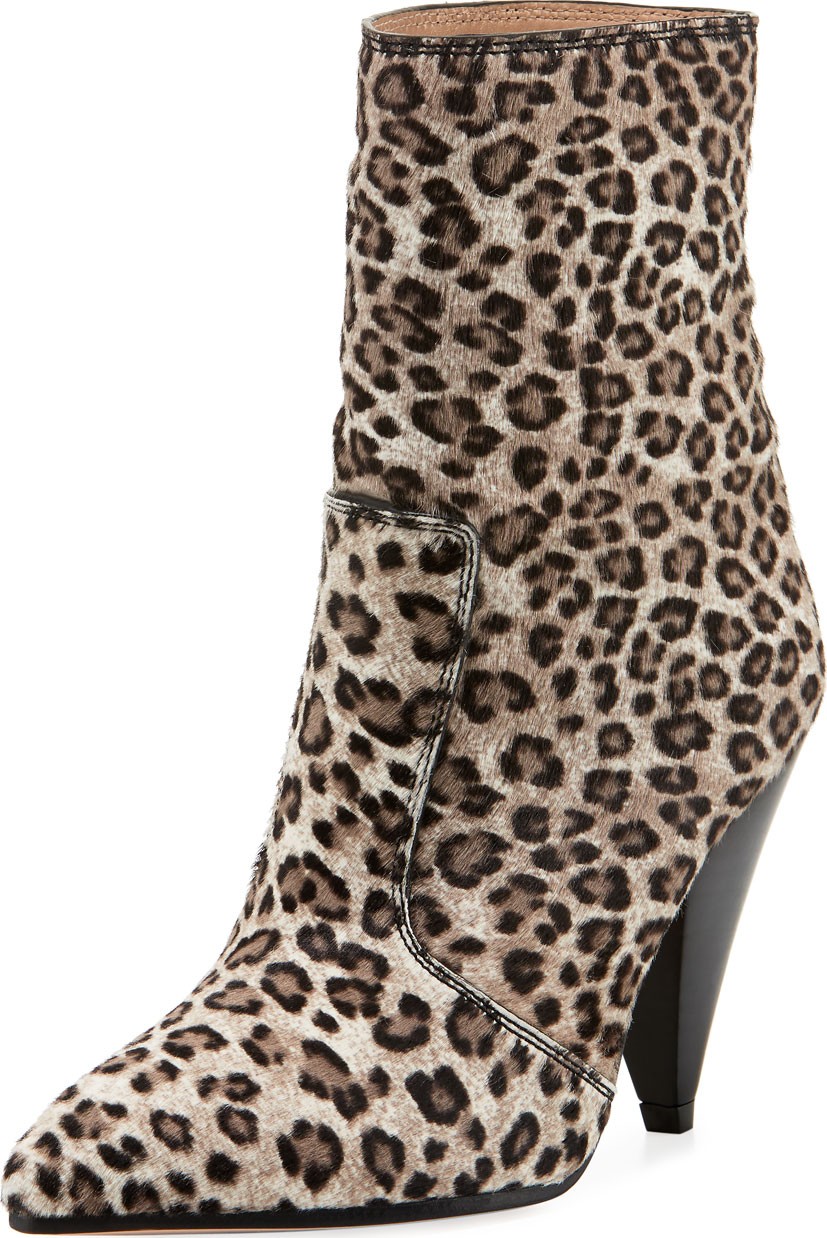 Stuart Weitzman Atomic West Leopard Booties