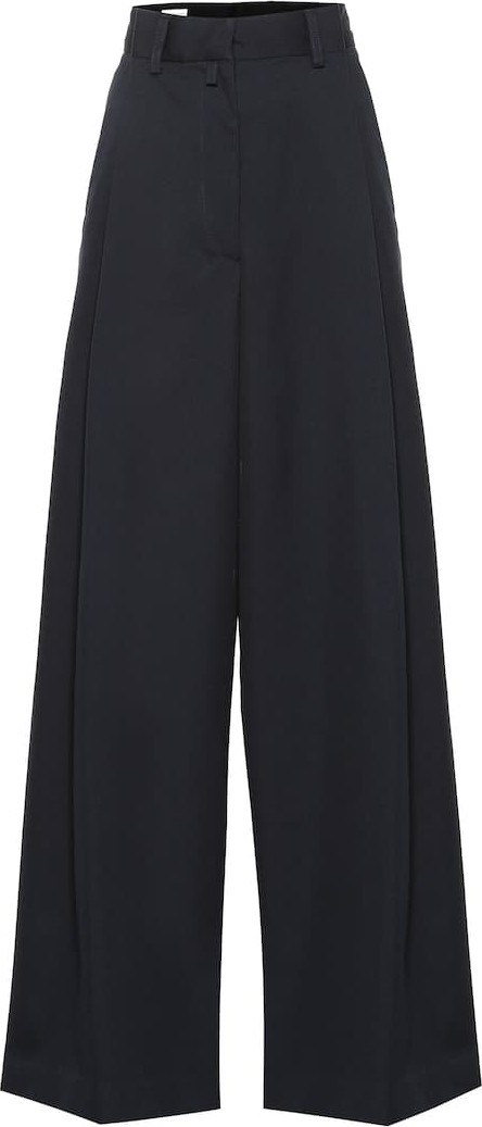 Dries Van Noten High-rise wide-leg pants