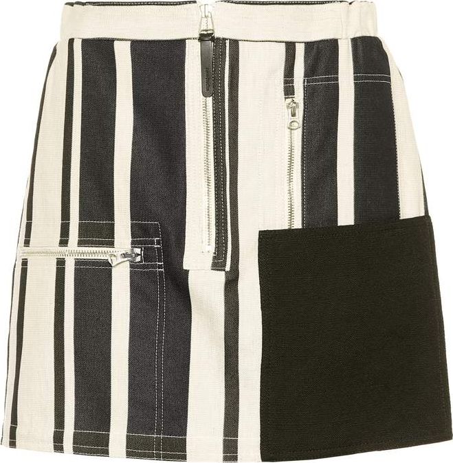 Acne Studios Hilaria cotton and linen miniskirt