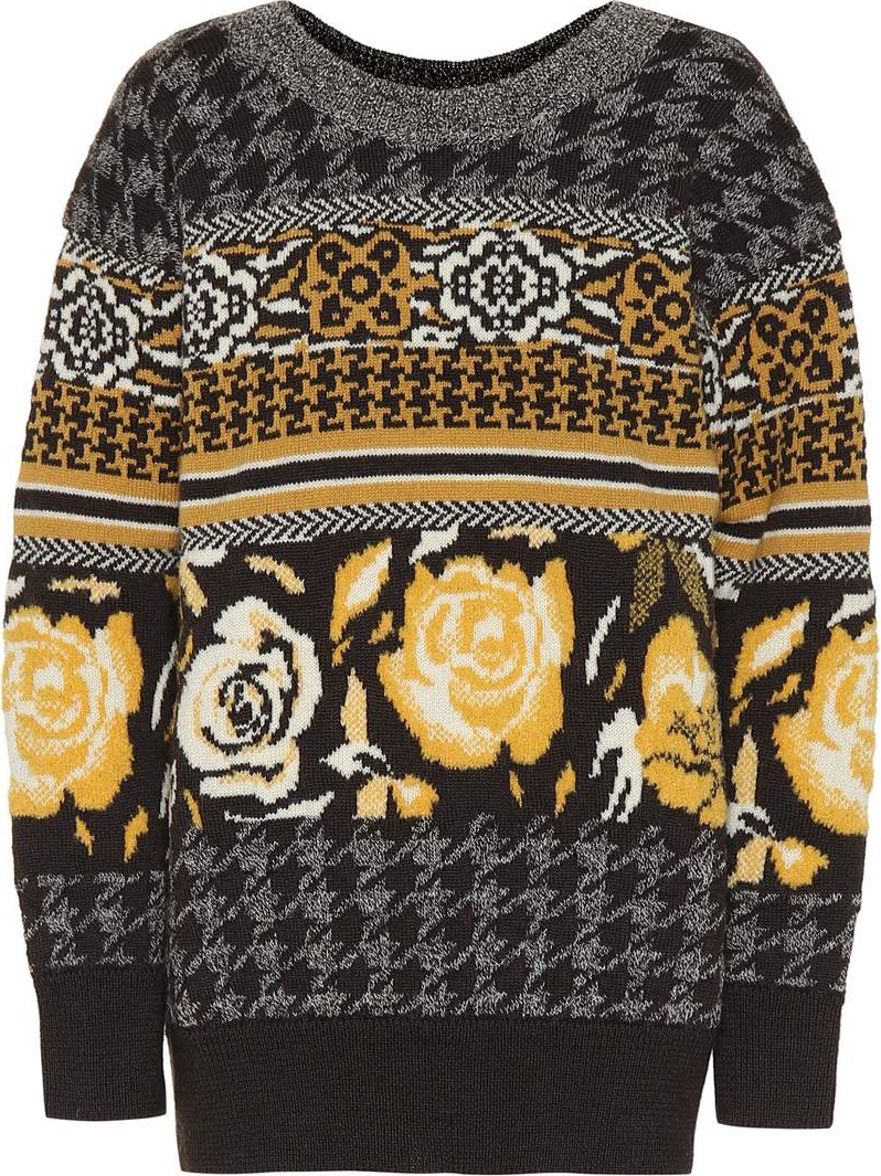 Junya Watanabe X COMME DES GARÇONS intarsia wool-blend sweater