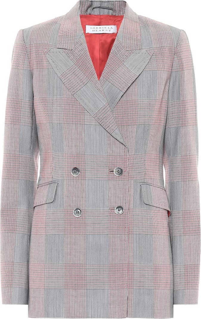 Gabriela Hearst Exclusive to Mytheresa – Angela checked wool blazer
