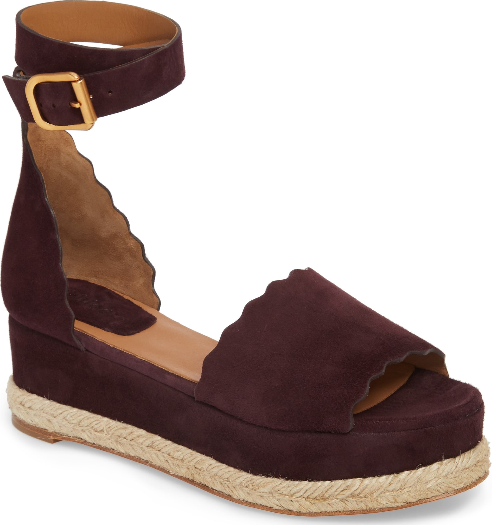 Chloe Lauren Espadrille Wedge Sandal