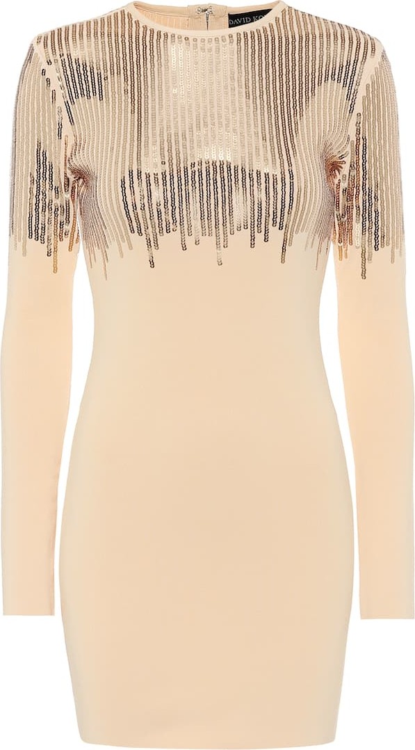 David Koma Embellished minidress