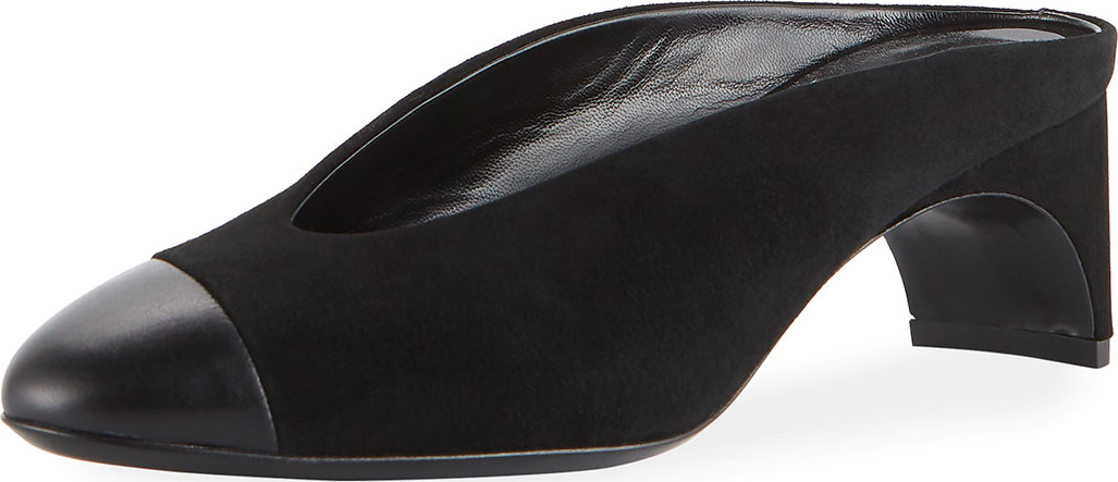 Pierre Hardy Yayoi Suede Slide Mule