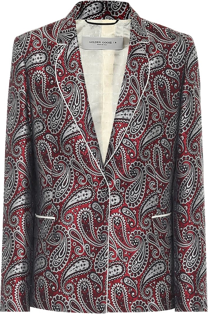 Golden Goose Deluxe Brand Venice paisley blazer