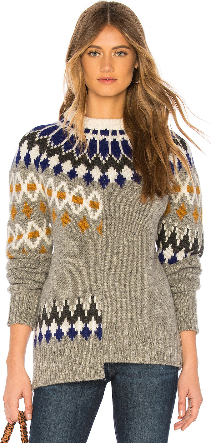 Joseph Patchwork Sweater