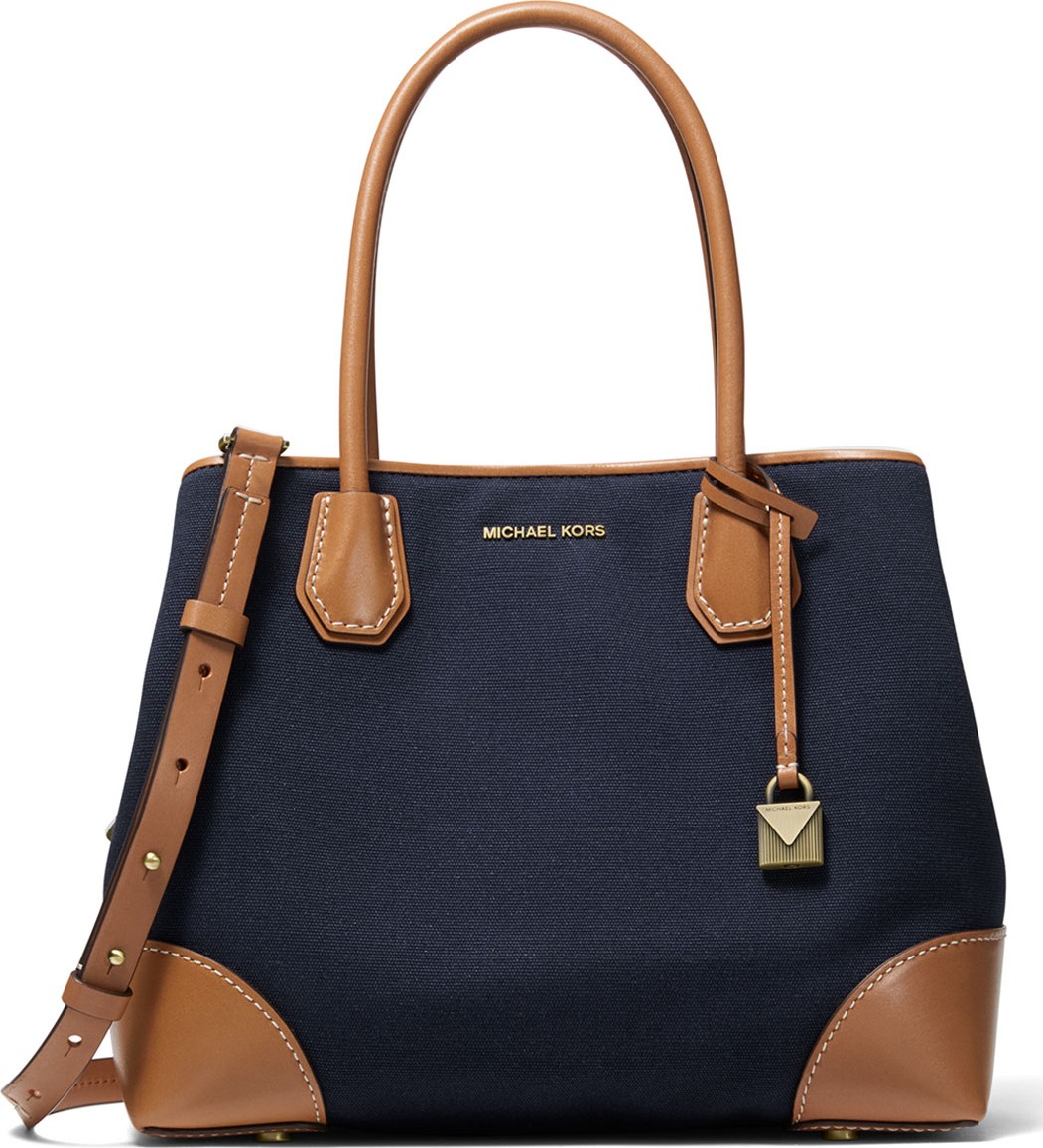 MICHAEL MICHAEL KORS Mercer Gallery Medium Denim Tote Bag