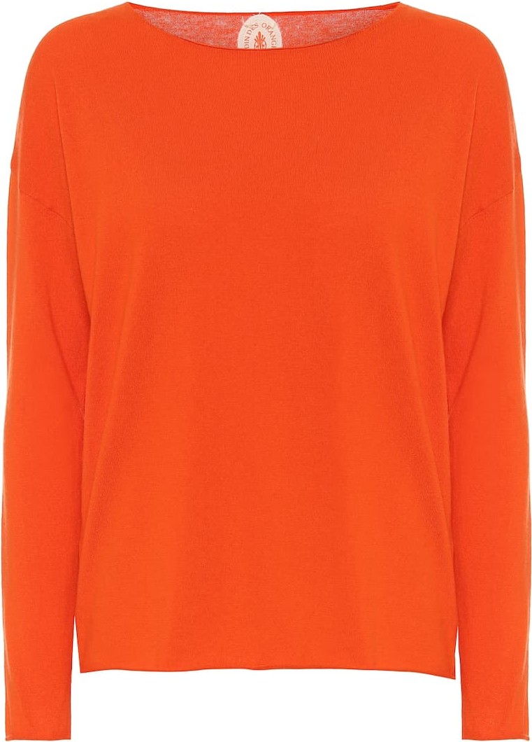 Jardin des Orangers Cotton and cashmere sweater