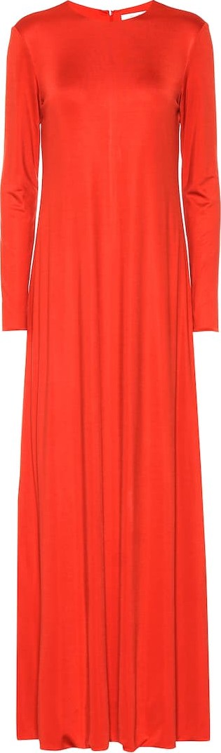 THE ROW Yolanda silk-blend maxi dress