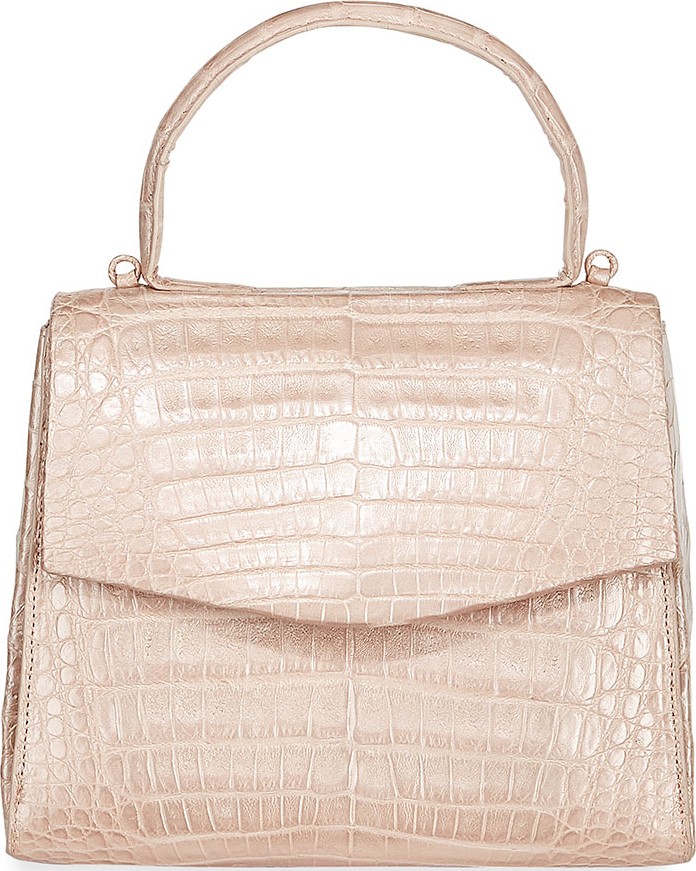 Nancy Gonzalez Lolita Mini Crocodile Top Handle Bag