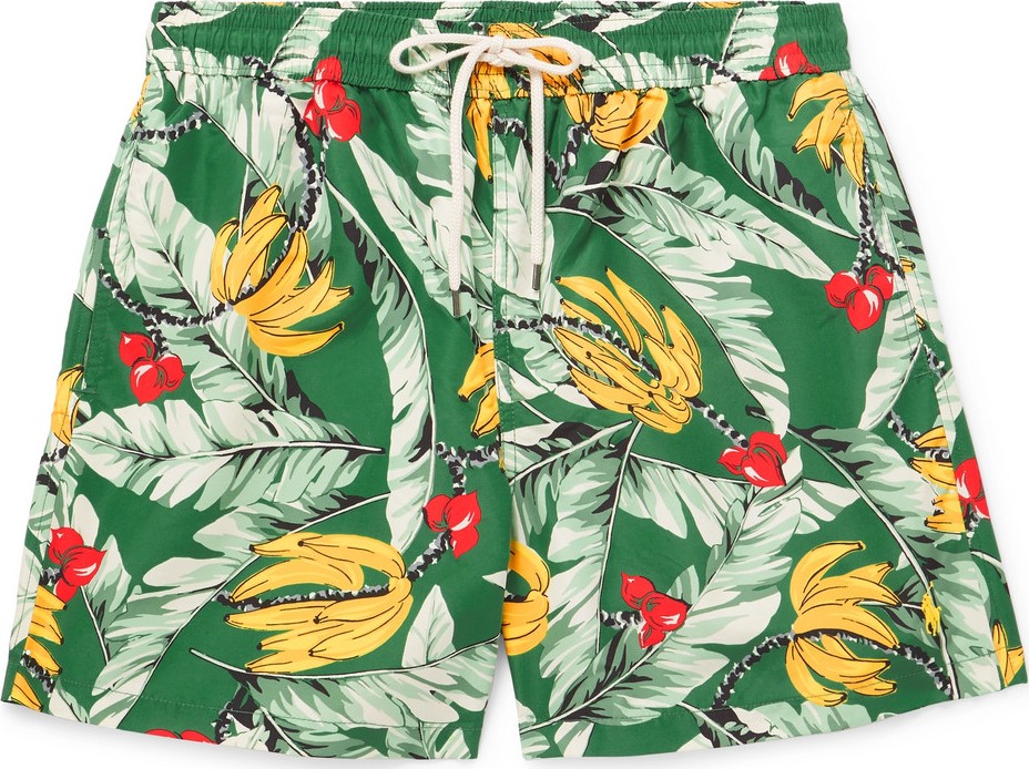 Polo Ralph Lauren Traveller Mid-Length Printed Swim Shorts