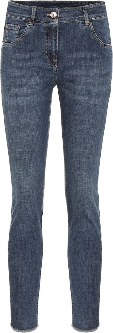 Brunello Cucinelli Mid-rise skinny jeans