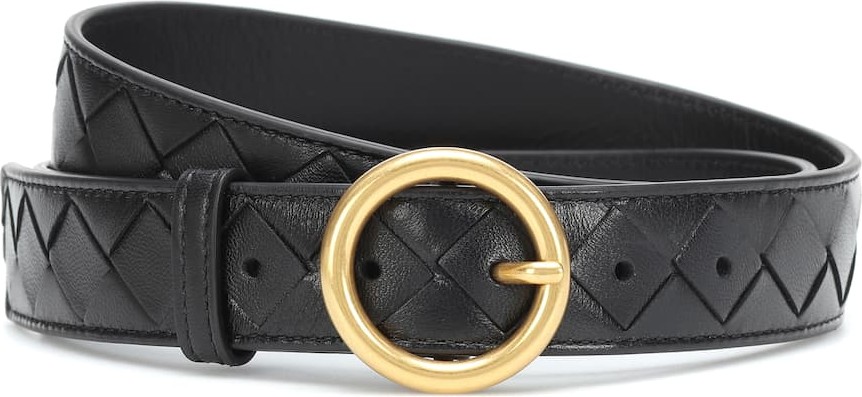 Bottega Veneta Intrecciato leather belt